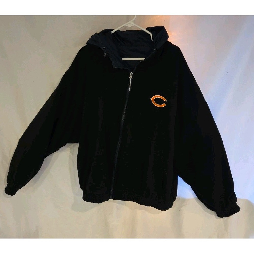 Team Apparel Chicago Bears Men's Coat‎ Reversable 2XL, READ DESCRIPTION!